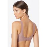 SLOGGI - Zero Feel - BH zonder Beugels - Cacao - 60% Polyamide, 40% Elasthan