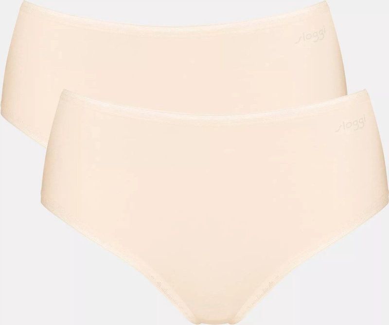 Sloggi - Set van 2 Maxi Slips - Roze - Katoen