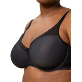 Triumph - Infinite Sensation W01 - Bh - Zwart - Microvezel - Ongevoerde Cups