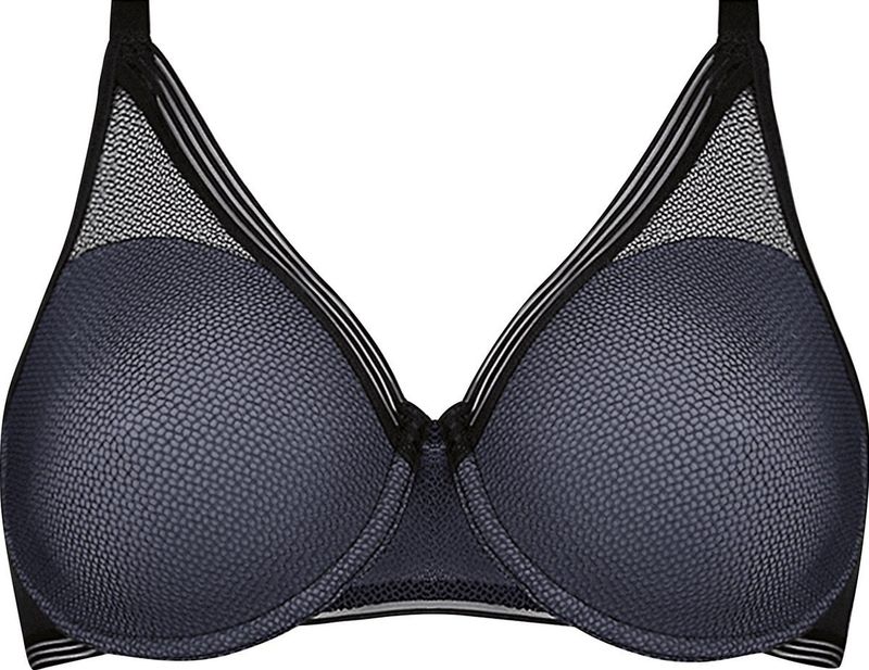 Triumph - Infinite Sensation W01 - Bh - Zwart - Microvezel - Ongevoerde Cups