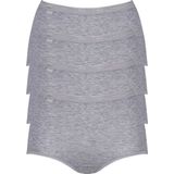 sloggi Basic+ Dames Maxi slip 4 pack Lichtgrijs
