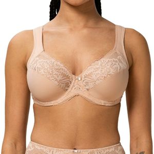 Triumph - Modern Lace + Cotton - BH met Beugel - Beige - Katoen