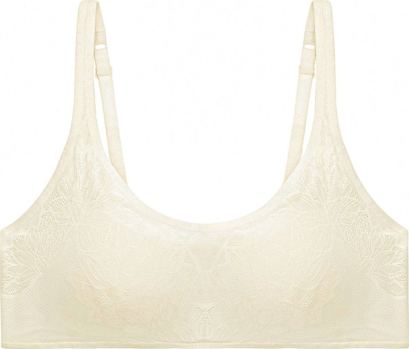 Triumph - Fit Smart P EX - Beugelloze BH - Chrysantheme - Met Stretch-kant