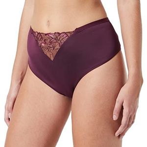 Triumph Freesia Florale Maxi damesondergoed, Deep Burgundy, 48, Deep Burgundy