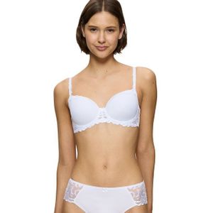 Triumph - Modern Finesse WP - Damesbeha - Zwart - Katoen - Kanten Cups