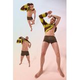 Sloggi - GO - Heren Boxershort - Bruin en Olijfgroen - Katoen en Lycra