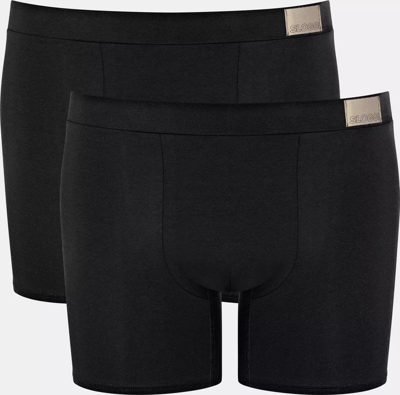 sloggi Boxer men GO Natural Short C2P (2-St., 2er Pack) Lässig, bequeme Basics