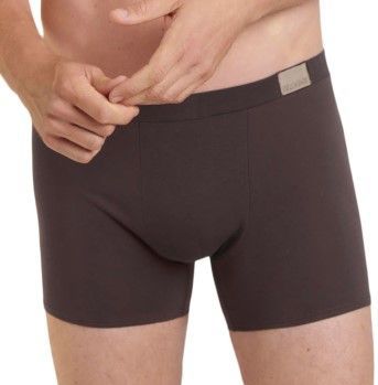 Sloggi - GO Natural - Boxershort - Bruin en Olijfgroen - 2-Pack