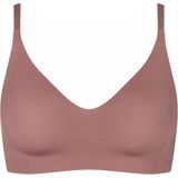 Zero - Bralette Padded 2.0 - Naadloze BH - Beige - 76% Polyamide, 24% Elastaan