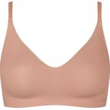 Zero - Bralette Padded 2.0 - Naadloze BH - Beige - 76% Polyamide, 24% Elastaan