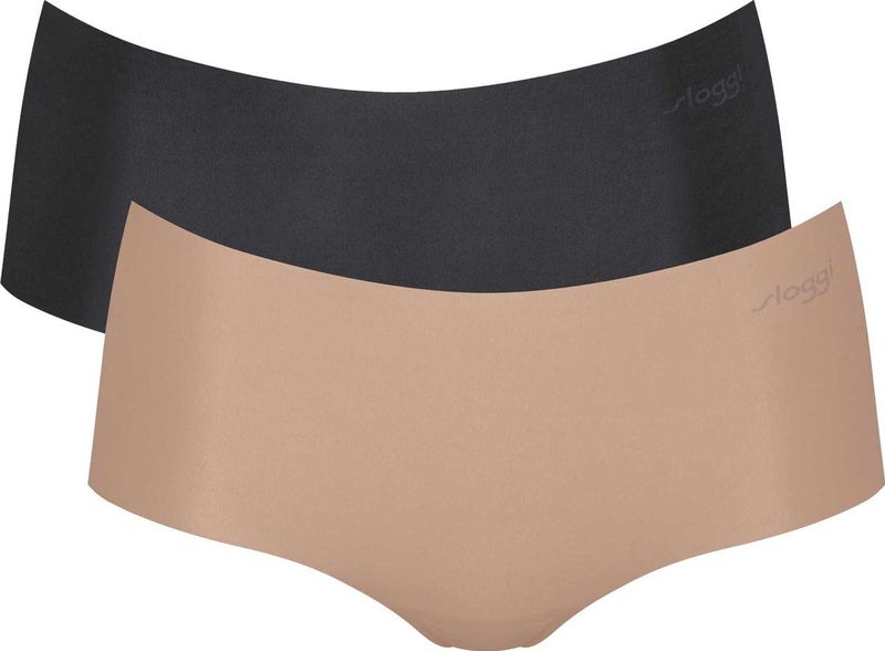 sloggi Panty ZERO Microfibre 2.0 Short C2P (2er Pack) nahtlos und unsichtbar