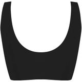 Sloggi - Zero Feel Top - Naadloze Bh - Zwart - 70% Polyamide, 30% Elastaan, Uitneembare Vulling