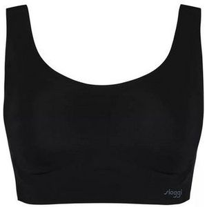 Sloggi - Zero Feel Top - Naadloze Bh zonder Sluiting - Zwart - Comfort Bh