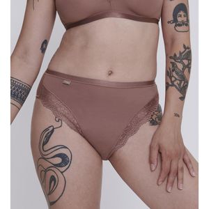 sloggi Romance Tai Dames Onderbroek - CACAO - Maat 42
