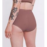 Sloggi - Romance Maxi - Kanten Dames Taille Slip - Roze - Katoen/Microvezel