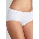 sloggi Basic+ midislip (set van 4) wit
