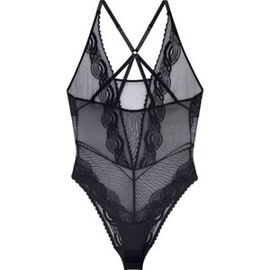 TRIUMPH - Hypnotic Spotlight - Bodystocking - Zwart - Polyamide