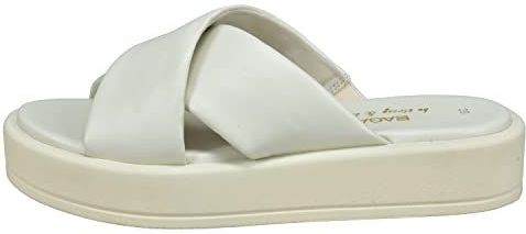 BAGATT Dames Hanoi Mule, wit, 36 EU, wit, 36 EU