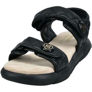 BAGATT Dames Jersey Slide Sandal, zwart, 41 EU, zwart, 41 EU