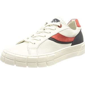 bugatti Dames Tia Sneaker, White/Multicolor, 38 EU