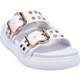 Bugatti - Dalia - Slippers - Wit - Synthetisch - Casual