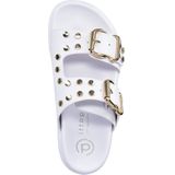 Bugatti - Dalia - Slippers - Wit - Synthetisch - Casual