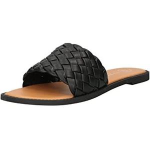 bugatti Goldy platte damessandalen, zwart, 36 EU