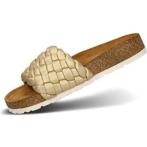 bugatti Bolli Revo Flipflop voor dames, beige, 39 EU