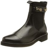 Bugatti - Zina - Enkellaarsjes - Zwart - Leer