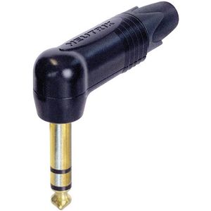 Neutrik NP3RX-B 6,35mm Jack (m) connector / haaks - metaal - 3-polig / stereo