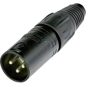 Neutrik NC3MX-BAG XLR 3-pins (m) connector / zwart