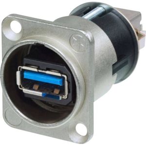 Best Price Square Neutrik USB-adapter, 3.0 type A-Type B, RCPT NAUSB3-B