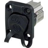 Neutrik Doorvoer-inbouwbus NE8FDX-P6-W Bus, inbouw Aantal polen (sensoren) 8P8C Zwart 1 stuk(s)