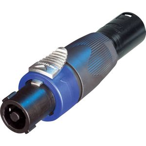 Lautsprecher-Adapter Speakon-Stecker - XLR-Stecker 1 St. - Neutrik