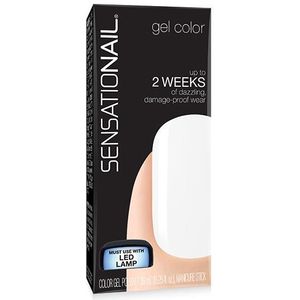 Sensationail Gel Color Nagellak - White Lily