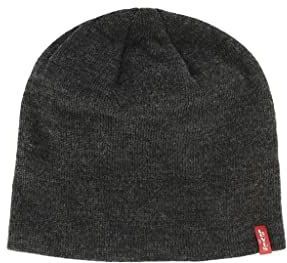 Levi's Muts, uniseks, zwart (zwart, regular black 59), maat L (productiemaat: L/XL), Grijs (Donkergrijs 56)