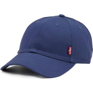 Levi's baseballcap voor mannen rood zwart, Blauw (donkerblauw)