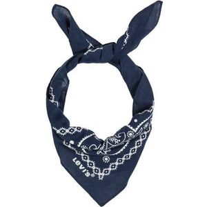 Levi's Paisley bandana handdoek voor heren, marineblauw, one size