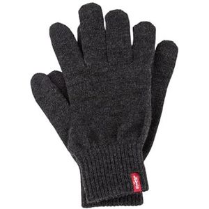 Levi's Ben Touch Screen Gloves Handschoenen, effen, grijs (dark grey), L