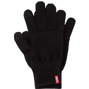 Levi's Ben Touch Screen Gloves Handschoenen, effen, Schwarz (zwart), M