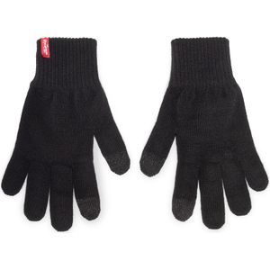 Touch screen handschoenen Ben LEVI'S. Acryl materiaal. Maten L. Zwart kleur