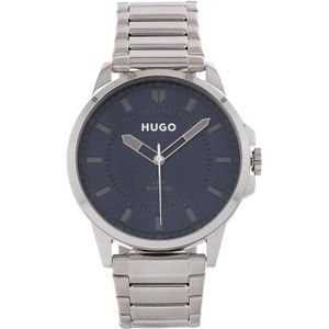 HUGO HU1530186 Heren horloge Zilverkleurig - 43 mm