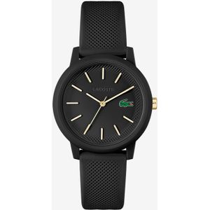 Lacoste Quarzuhr »LACOSTE 12.12 LADIES«, Armbanduhr, Damenuhr, Mineralglas, analog, Silikonarmband