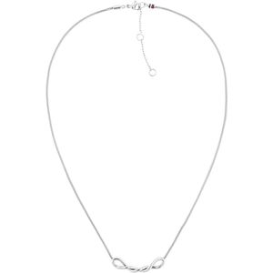 Tommy Hilfiger TJ2780735 Dames Ketting - Sieraad - Choker - Zilverkleurig - 2 mm breed