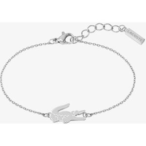Lacoste - CROCODILE Collection - Kettingarmband - Roestvrij Staal - Krokodillenvormige Bedeltje