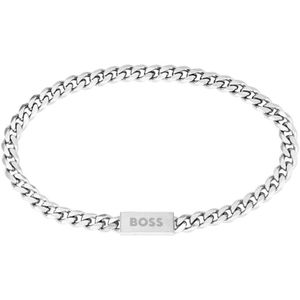 BOSS - Chain For Him - Armband - Zilverkleurig - Staal