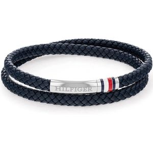 Tommy Hilfiger - TJ2790549 - Armband - Blauw - Leer