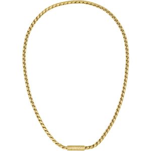 BOSS - DORAN - Ketting - Goudkleurig - Staal - 56cm