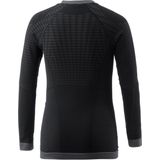 Odlo - Shirt L/S Crew Neck Evolution Warm - Thermoshirt - Zwart - Polyester/Elastaan