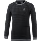 Odlo - Shirt L/S Crew Neck Evolution Warm - Thermoshirt - Zwart - Polyester/Elastaan